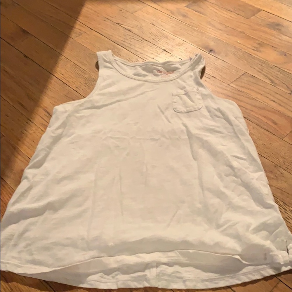 White tank top